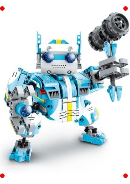 Stem Savaşçı Robot Yapım Seti - 502 Parça Eğitici Blok