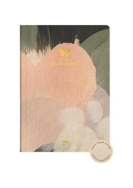 17X24 Noktalı Bullet Journal Defter Kelebek modelleri