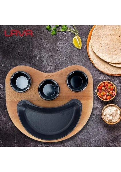 Döküm Fajita Tavası Böbrek Şekilli, 10X20 cm fiyatları