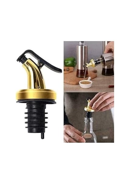 Kapaklı Şişe Ucu, Servis Aparatı, Damlalık, Yağdanlık Tıpa, Tapa, Dökme Ağızlık, (5 Adet) modelleri