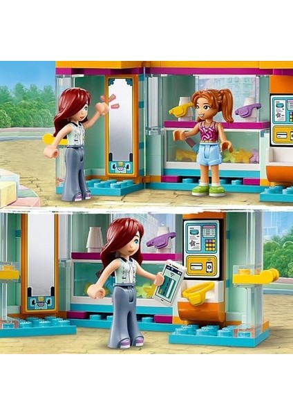 Minik Aksesuar Mağazası 42608-6 Yaş ve Üzeri Çocuklar Için Paisley ve Candi Minifigürü Içeren Yaratıcı Oyuncak Yapım Seti (129 Parça) modelleri