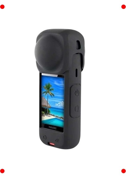 Aksiyon Kamerası Için Yumuşak Silikon Kılıf