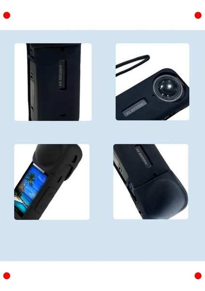 Aksiyon Kamerası Için Yumuşak Silikon Kılıf modelleri