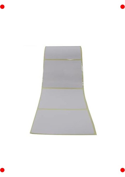 100X80 mm Kuşe Barkod Etiketi (500'LÜ Rulo) indirimleri
