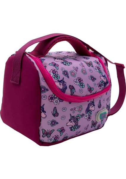 Kids Sevimli Kelebek Temalı Kız/erkek Çocuk Beslenme Çantası