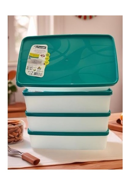 4 Adet Derin Dondurucu Saklama Kabı - 2.1 Litre - Hızlı Dondurma Özelliği modelleri