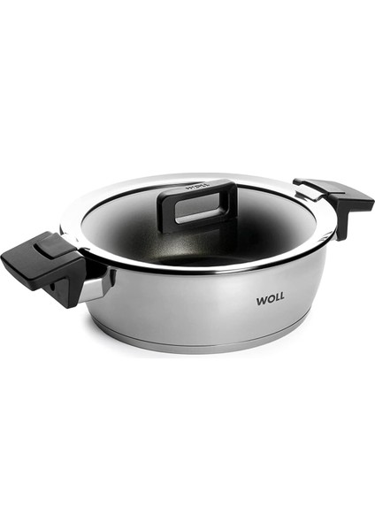 824NC Concept Kapaklı Kızartma Tenceresi, 24 cm Çap, 7 cm Yüksekliğinde, 3,6 L, Tüm Ocak Türleri Için Uygundur, Paslanmaz Çelik, 200