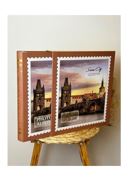 RS22 Fotoğraf Albümü 10X15CM 500&APOS;LÜK Lüx Desenli Kutulu Yatay Dikey Modeli modelleri