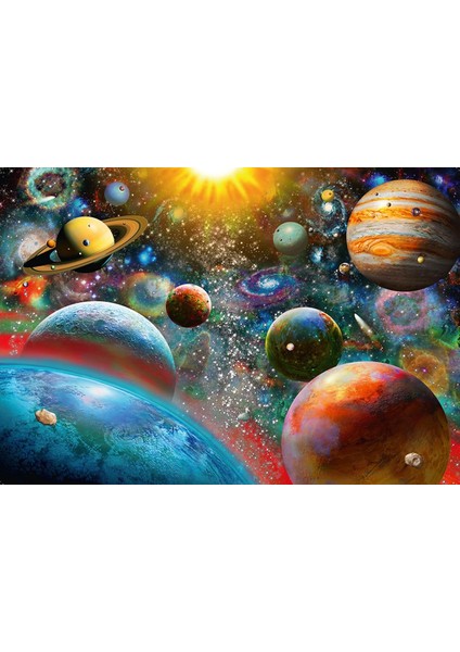 1000 Parçalı Puzzle Gezegenler, Yapboz