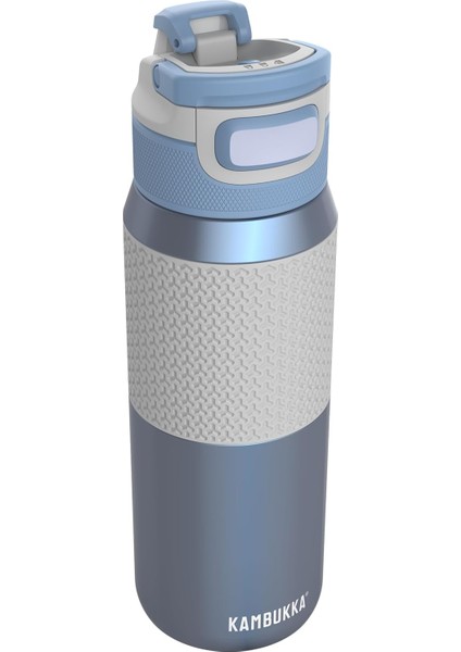 Elton Insulated Içecek Şişesi – 750 ml – Gök Mavisi – 3&apos;ü 1 Arada Kapak – ® Teknolojisi