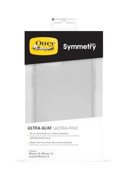 15/ 14/ 13 Için Symmetry Clear Kılıf, Düşmeye Dayanıklı Kılıf, Askeri Standartlara Göre 3x Test Edilmiştir, Şeffaf fiyatları