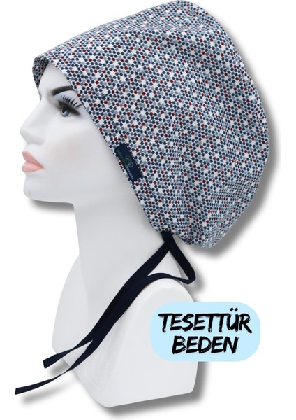 Tesettür Beden Minik Yıldızlar Cerrahi Bone Doktor Hemşire Sağlıkçı Hastane Bonesi