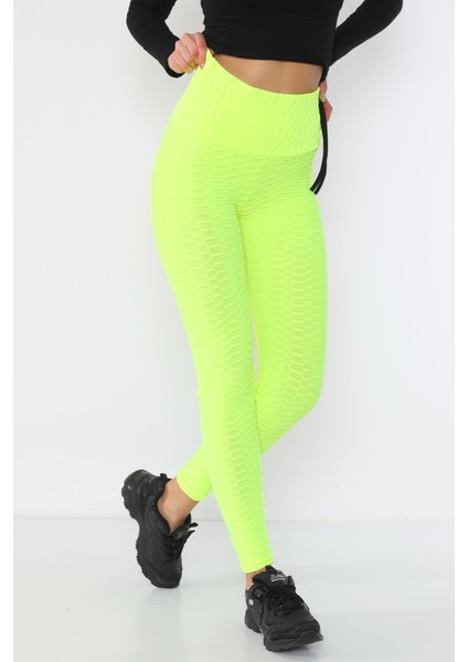 Petekli Tayt Ekstra Yüksek Bel Pamuklu fiyatları