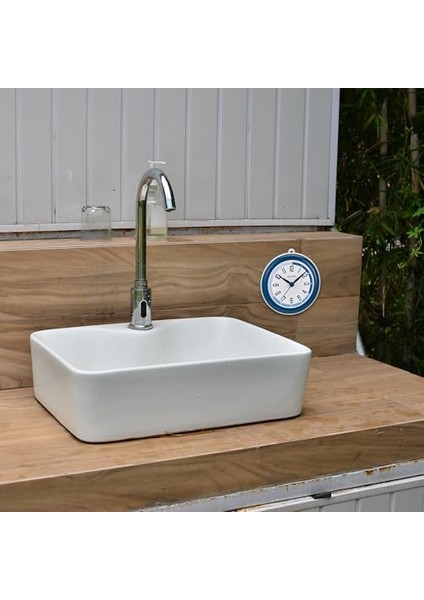 Clocks Model C4882 Duş Mate, Küçük, Mavi ve Beyaz modelleri