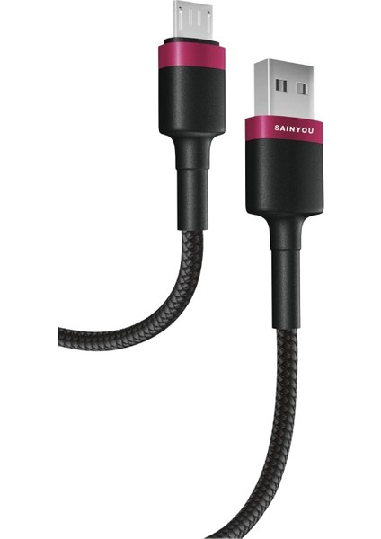 2.4A Super Hızlı Type C Aaa+ Kalite Hasır Şarj ve Kablosu LC019 Type C