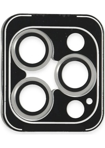 16 Pvd Metal Kamera Lens - Gümüş