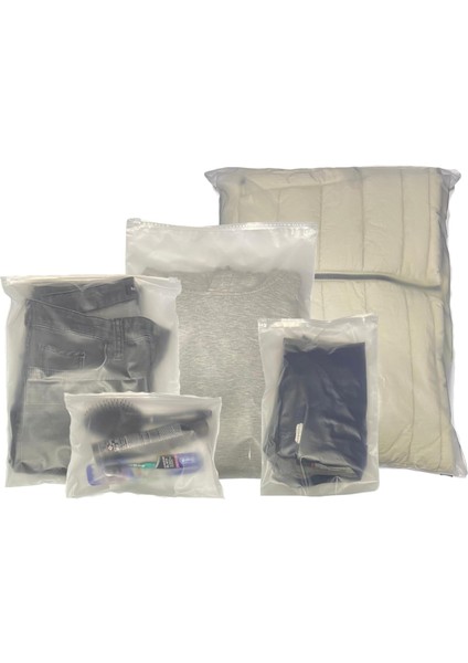 20 Adet Kıyafet Torbası, Ayakkabı Torbası, Fermuarlı Torba, Seyahat Çantası, Makyaj Çantası, Sıkıştırma Torbası, Valiz Organizeri, Bavul Organizeri, Çok Amaçlı Torba, Buzlu Fermuarlı Poşet