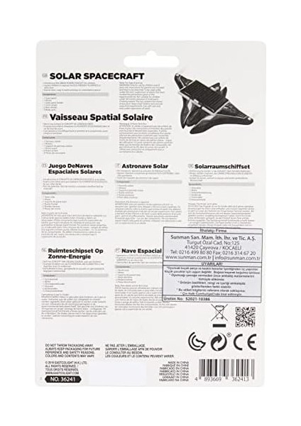 Güneş Enerjili Uzay Aracı modelleri