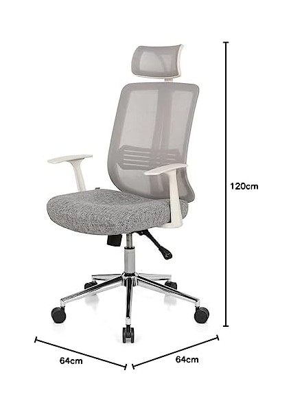 Thunder Pro Beyaz Yönetici Koltuğu | Ofis fiyatları