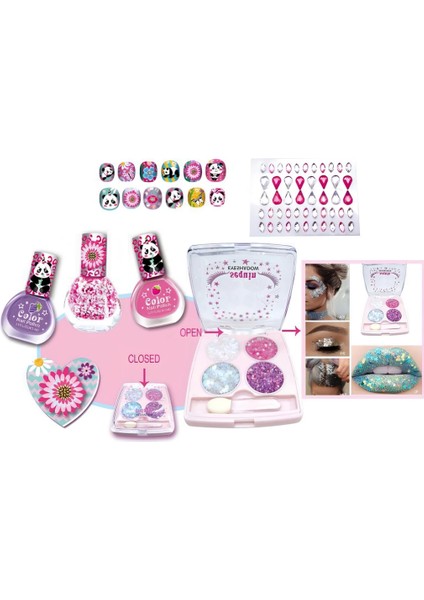 Tokidas Bling Makyaj Güzellik Tırnak Paketi fiyatları