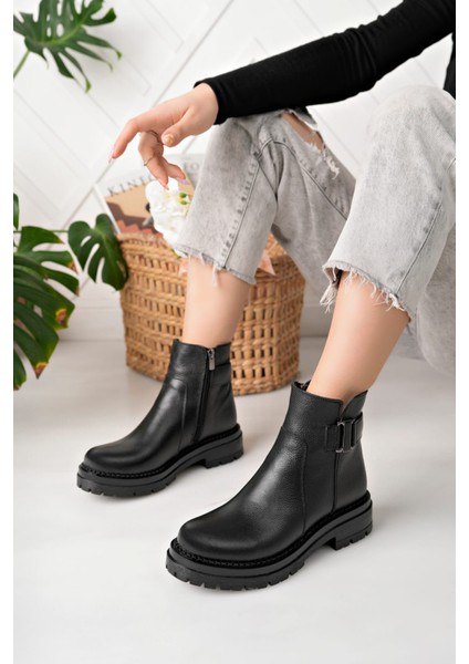 Hakiki Deri Kadın Günlük Bot GR2311 fiyatları