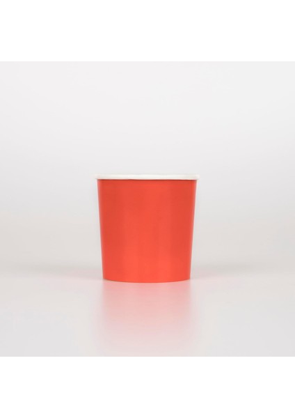 - Tomato Red Cups - Domates Kırmızısı (X8)