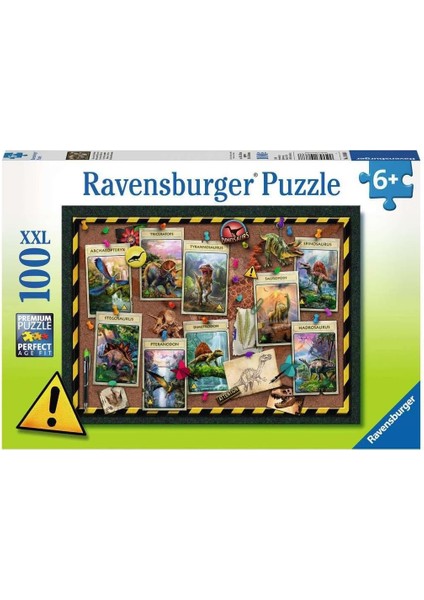 Dinozorlar (108688) Puzzle 100 Parça