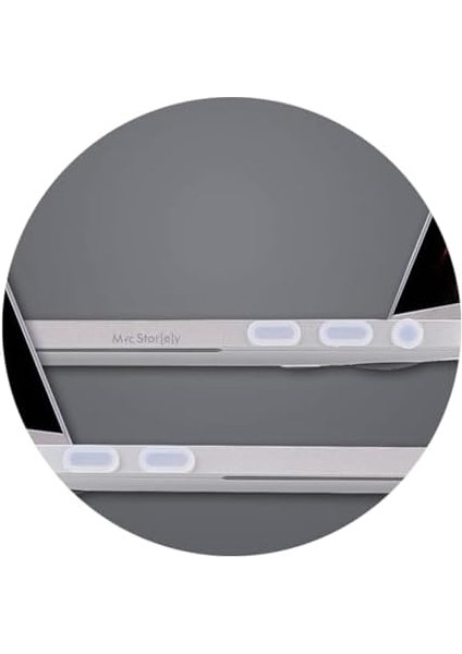 Air-Pro Tüm Modeller Toz Önleyici Tıpa Koruma Seti Tablet Telefon Type-C/kulaklık ile Uyumlu Şeffaf modelleri