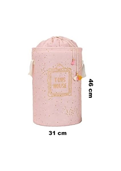 Baby Yuvarlak Torbalı Sepet (Pembe) fiyatları