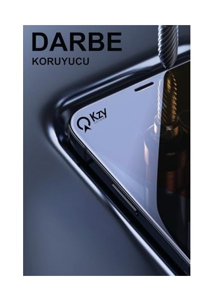 Kzy Iletişim Galaxy A73 ile Uyumlu Tam Kaplayan 21D Temperli Ekran Koruyucu Cam modelleri