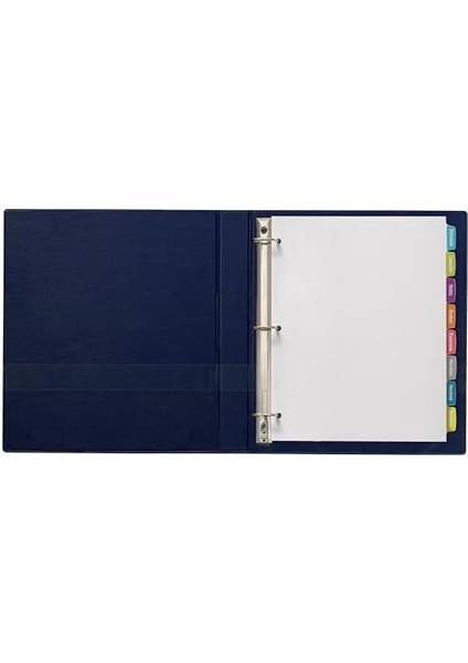 Soyulmuş, 8 Sekme, 4 Takım (14433) ile Büyük Sekme Yazdırılabilir Beyaz Etiket Bölücüler fiyatları