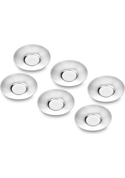 Auro 6&apos;lı Çelik Çay Tabağı fiyatları