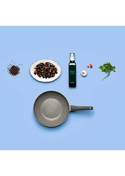 Sinfonia Wok 28 cm Endüksiyon Için De Uygundur, Mineral Parçacıklarla Güçlendirilmiştir, &apos;da Üretilmiştir fiyatları