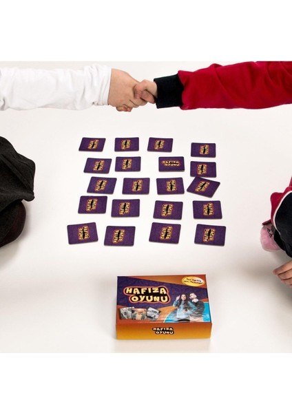 Deniz Canlıları Okul Öncesi Hafıza Geliştirici 20&apos;li Oyun Kartları