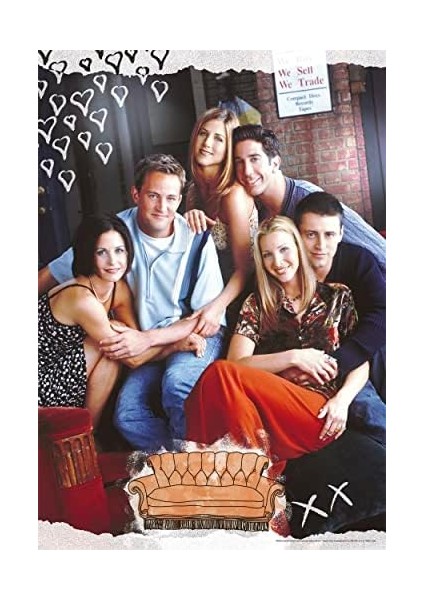 39711 Yapboz ARKADAŞLARI-1000 Parça Yetişkin Yapboz Filmler, &apos;da Üretilmiştir, Çok Renkli fiyatları