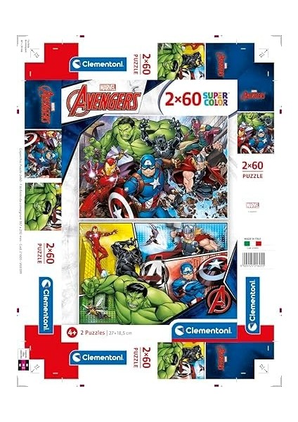 - 2X60 Parça Puzzle - Ngers fiyatları