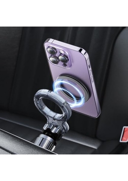 Havalandırmaya Takılan Araç Içi Telefon Tutucu Manyetik 2 Yuvarlak Halka Hediyeli 12-16 Pro Max Telefon Tutucu S22-S25 Ultra Telefon Tutucu Torpido Üstü Premium fiyatları