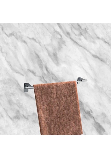 Haus Ömür Boyu Paslanmaz Uzun Havluluk Duvara Monteli Krom F1-016