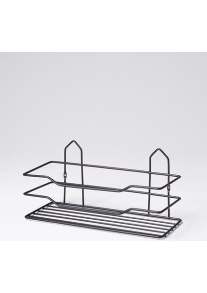 Mark Premium Tek Katlı Duş Rafı Paslanmaz Siyah fiyatları