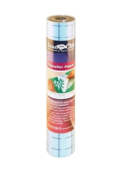 Scanncut 12"x6&apos; Adhesive Transfer W/grid-Clear fiyatları