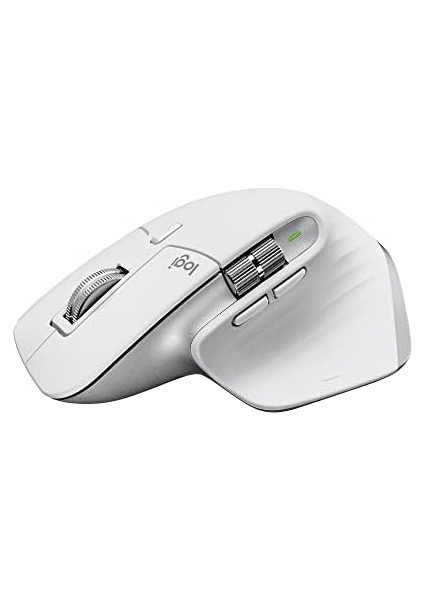 Mac Için Mx 3s Performans Kablosuz Mouse, 8.000 Dpı, ve iPad Için, Sessiz, Ergonomik, Ultra Hızlı Kaydırma, Çoklu Cihaz Özelliği, Bluetooth, Logi Bolt USB Alıcı, Beyaz fiyatları