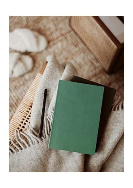 Tanıtım Fark Tanıtım Çizgisiz Not Defteri, Yeşil Deri Kapaklı Defter, 128 Yaprak A5 Defter, Ofis ve Kırtasiye (14CM x 21 Cm) (Yeşil Kapak) modelleri