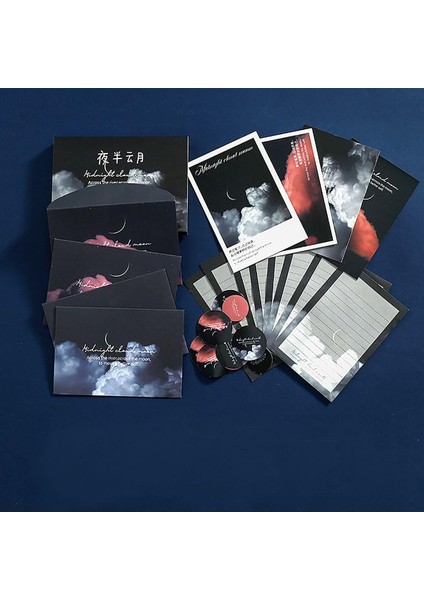 Gece Yarısı Bulutları Mektup Seti