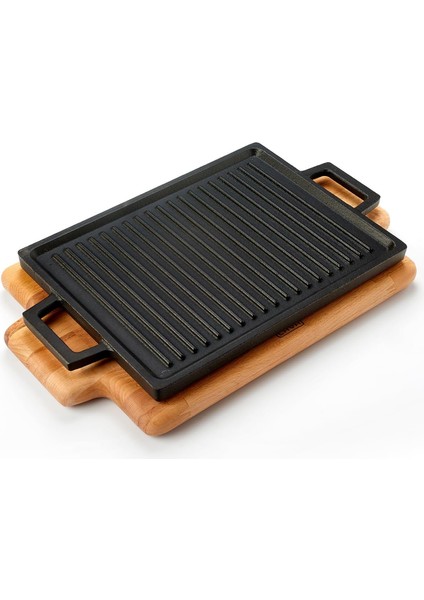 Döküm Plaka, 22X30, Ahşap Altlı - Lv As 127