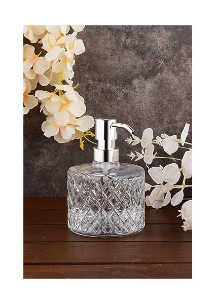 Cam Sıvı Sabunluk - Şeffaf (Şeffaf) fiyatları