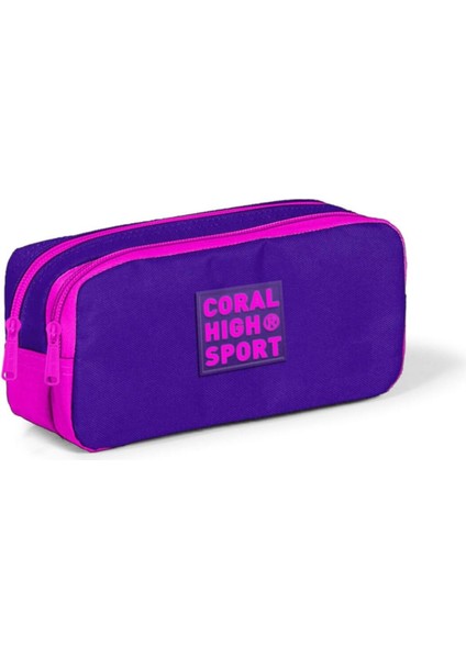 Sport Iki Gözlü Mor Pembe Çantası