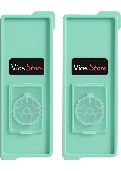 Store 2’li Silikon Buz Kalıbı – Sızdırmaz Kapaklı, Buz Çıkarma, 12 Gözlü, Esnek ve Yıkanabilir, Farklı Renk Seçenekli (Yeşil)