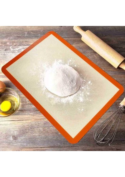 Yanmaz Yapışmaz Pişirme Matı, Yıkanabilen Tekrar Kullanılabilien Yapışmaz Fırın Tepsi Sergisi, Fırınlanabilir Yıkanabilir Kendinden Yağlı Silikon Pişirme Matı 1 Adet 30X40 cm modelleri