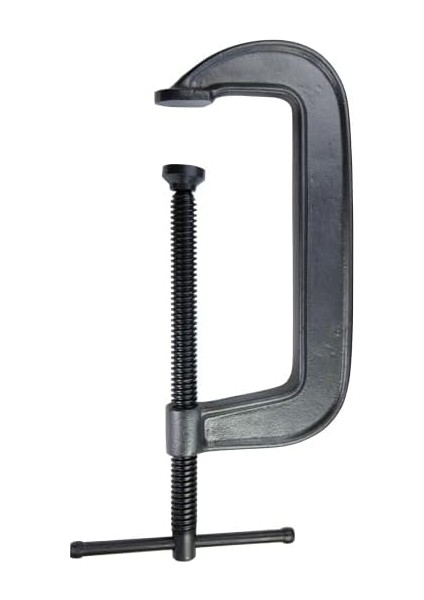 540-6 Sfero Alaşımlı C-Kelepçe, 6 In. x 2 3/4 Inç Boğaz Derinliği ve 2,5 Lb Sıkıştırma Kuvveti modelleri