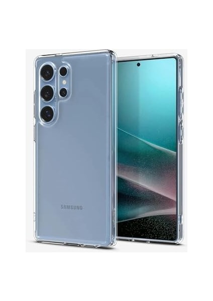 Galaxy S25 Ultra ile Uyumlu Ince Kılıf Crystal Hybrid Sararma Karşıtı Duraclear Hava Kanalı Teknolojisi Askeri Sınıf Koruma Crystal Clear Şeffaf Kapak - ACS08973 fiyatları